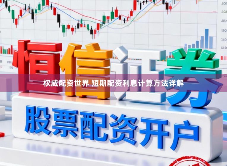 权威配资世界 短期配资利息计算方法详解